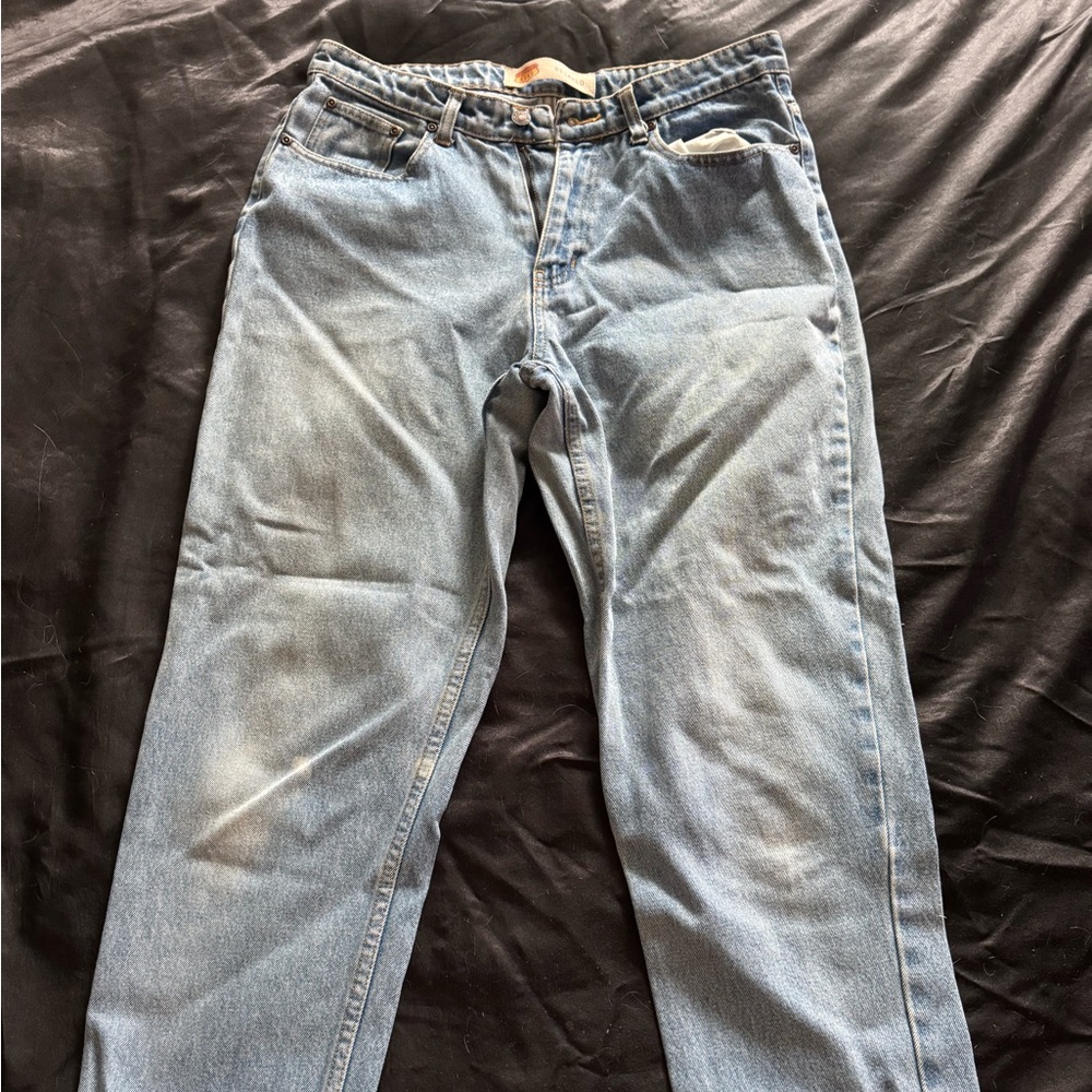 Vintage Route 66 Classic Blue Denim Jeans